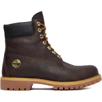 Timberland para hombre. TB0A2P6WEXU1 Botas de piel 6-Inch Premium marrón (45), Plano, Cordones, Casual, outlet 2026.