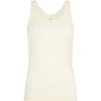 Icebreaker - Ropa interior térmica mujer - W Merino 150 Siren Tank Undyed para Mujer de Lana - Talla XS - Blanco