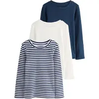 Next Camiseta navy / blanco / offwhite