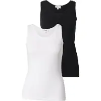s.Oliver Top negro / blanco
