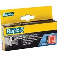Rapid 23808000, 8 mm, metálico, 21 mm, 50 mm, 121 mm, 2500 unidades