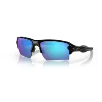 Oakley - Gafas de sol - Flak 2.0 XL Polished Black Prizm Sapphr Irid Polar - Negro