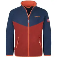 TROLLKIDS - Kids Oppdal Jacket XT - Forro polar size 140, azul/rojo