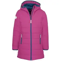 TROLLKIDS - Girl's Stavanger Coat - Abrigo size 98, fucsia