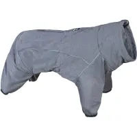 Hurtta Chaleco térmico , color gris plateado, talla 40XS