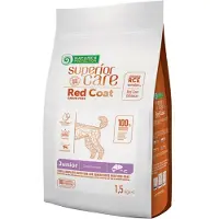 Nature´s Protection NATURE'S PROTECTION Superior Care Red Coat, alimento seco sin cereales para cachorros de razas pequeñas, sabor salmón con krill - 1,5 kg