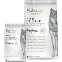 Eden Alimento seco para perros Fish Cuisine, sabor a salmón y arenque, para razas medianas y grandes, 2 kg