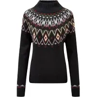 Sherpa - Women's Indu Mock Neck - Jerséis size S, negro