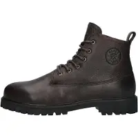 Blackstone Botas con cordones 'Rock Hardy OM62' marrón oscuro