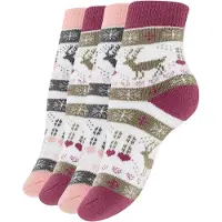 Yenita Calcetines marino / oliva / rosa / rosa oscuro