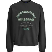 Jack & jones Sudadera mezcla de colores / negro