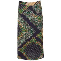 River Woods Wide Skirt Yoke Blue Talla: 42 | Faldas Maxi Outlet | Mujer | Azul