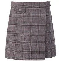 River Woods Portefeuille Skirt Grey Talla: 44 | Mini Faldas Outlet | Mujer | Gris