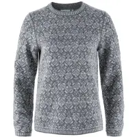 Fjällräven - Women's Snow Round Neck Sweater - jersey de lana size XS, gris