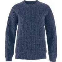 Fjällräven - Women's Övik Waffle Knit - jersey de lana size L, azul