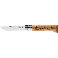 Opinel - Pocket Knife No. 08 Animalia - Cuchillos blanco