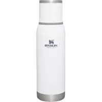 Stanley The Adventure To-Go Bottle 25oz, Frost 10-10818-048 botella térmica con tapón vertedor y vaso, 750 ml