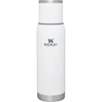 Stanley The Adventure To-Go Bottle 1.1QT, Frost 10-10819-058 botella térmica con tapón vertedor y vaso, 1L