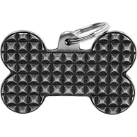 My Family Placa Para Mascotas Bronx Bone Xl Studs