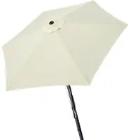 Aktive Sombrilla Hexagonal Con Protección Uv Y Sistema De Doble Polea Aluminio 270 Cm 38 Mm 240 Cm