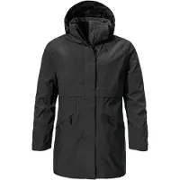 Schöffel - Women's Insulated Parka Malkay - Abrigo size 34, negro