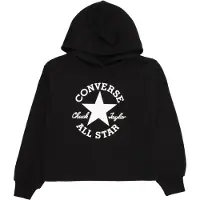 Converse Sudadera negro / blanco