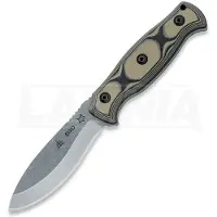 FOX Knives Ego TK-FX01, Black/Coyote G10 cuchillo fijo, Alfredo Doricchi design
