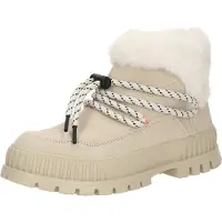 Palladium Botines con cordones 'Pallashock Lo Hiver' beige claro