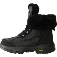 Ugg para mujer. 1170591 Botas de Piel Adirondack XXV negro (40), Plano, Cordones, Casual, Outdoor, outlet 2026.