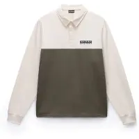 Napapijri Camiseta 'Mont' beige claro / oliva / negro