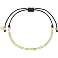 Glanzstücke Pulsera dorado / negro