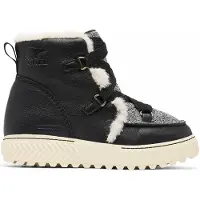 Sorel - Botas y botines mujer - Ona Ave Alpine Boot WP W Black Chalk para Mujer de Cuero - Talla 40 - Negro