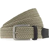 Vanzetti Cinturón beige oscuro / negro