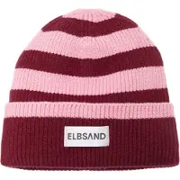 Elbsand Gorra rosa pastel / rojo rubí