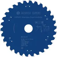 Bosch Disco De Sierra Circular Para Metal Expert Stainless Steel Cordless 136 X 15/12 X 20 Mm T30