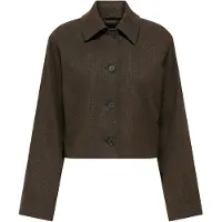 ONLY Chaqueta de entretiempo 'ONLALEX' marrón oscuro