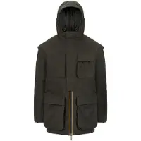 K-way - Otto Cotton Feel - Parka size S, negro