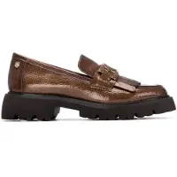 Carmela para mujer. 16269802-TAUPE Zapatos de Piel 162698 marrón (39), 1 a 3cm, Ninguno, Casual, Clásico, Charol, outlet 2026.