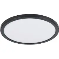 Eglo Lámpara de techo LED Campaspero 2, color negro, diámetro 29,5 cm