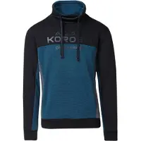 KOROSHI Sudadera azul / negro