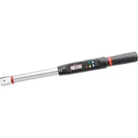 Facom Llave dinamométrica electrónica con indicador de par y ángulo de giro, rango de par de 6,7 - 135,0 Nm