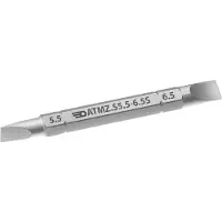 Facom , cuchilla intercambiable, corta, ranuradora de 5,5 mm y 6,5 mm, modelo ATMZ.S5.5-6.5S