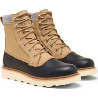 Sorel - Apreski - Slabtown 62' Caribou WP Caribou M Buff Black de Cuero - Talla 43 - Negro