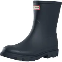 Hunter - Downpour Short Boot - Botas de agua size 45,5, negro