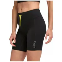 Hoka One One - Women's Skybreeze Half Tight - Pantalones cortos de running size L, negro