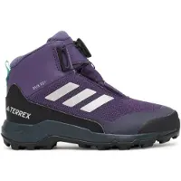 Adidas adidasZapatilla Terrex Winter Mid BOA RAIN.RDY Hiking 31 1/2 Aurora Plum / Matte Silver / Core Black Niño