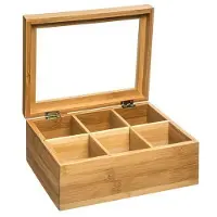 Five Caja De Té 6 Compartimentos