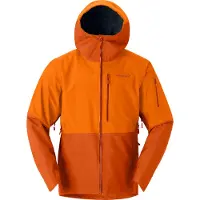 Norrøna - Chaquetas de esquí - Lofoten Gore-Tex Jacket M Gold Flame - Talla M - Naranja