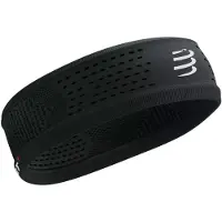 Compressport - Thin Headband On/Off - Cinta para la frente size One Size, negro