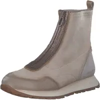 Hispanitas para mujer. HI254354 Zapatillas de Piel Kansas beige (40), Plano, Cremallera, Casual, outlet 2026.